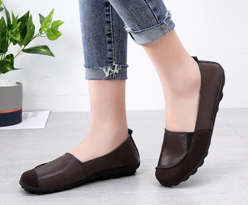 Lauren Dame Loafers Sko - Chokolade