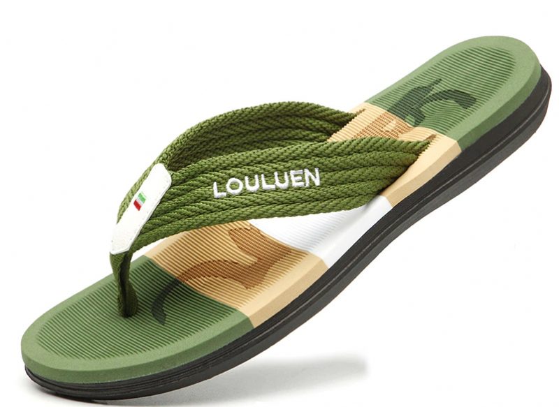 Lazan Udendørs Flip Flops Til Mænd - Marineblå