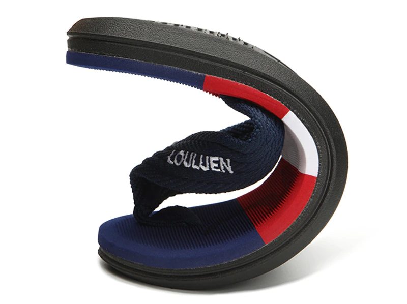 Lazan Udendørs Flip Flops Til Mænd - Marineblå