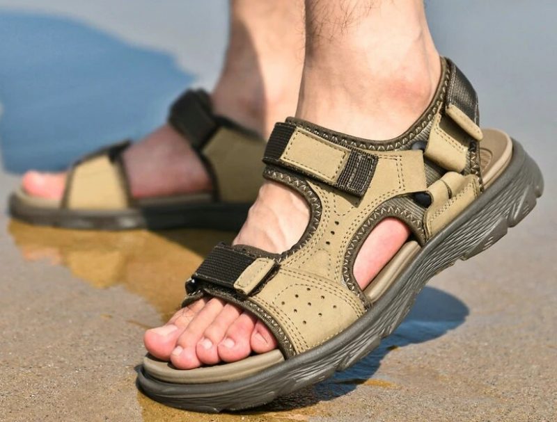 Lazaro Casual Sandal Til Mænd - Khaki