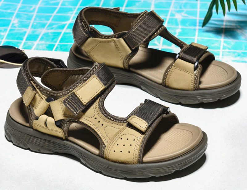 Lazaro Casual Sandal Til Mænd - Khaki