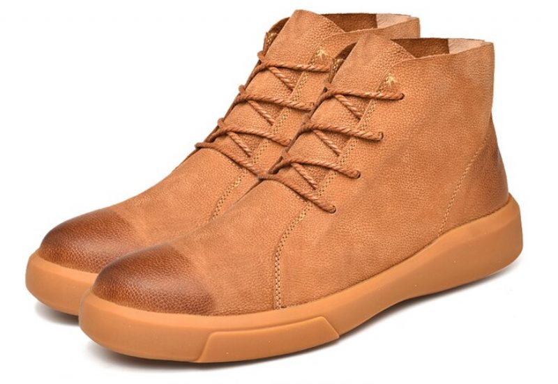 Lazio Mænds Fritidsstøvle - Pels Khaki