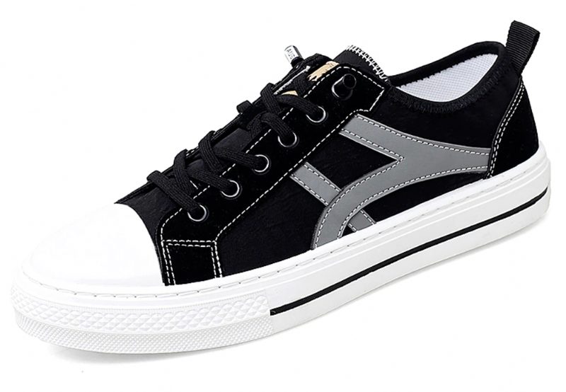 Lean Casual Sneakers Til Mænd - Sort