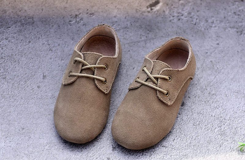 Leander Drenge Oxfords Fritidssko - Brun