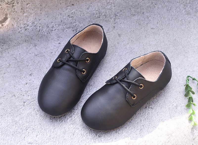 Leander Drenge Oxfords Fritidssko - Brun
