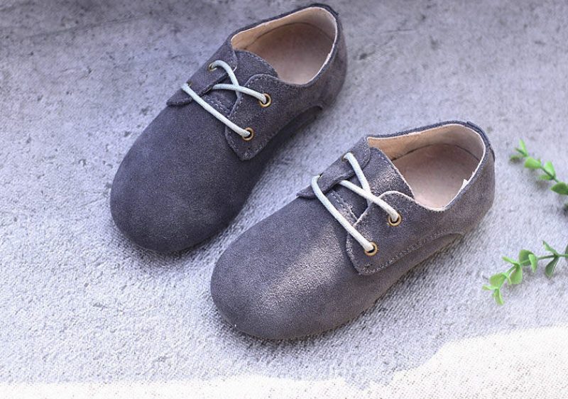 Leander Drenge Oxfords Fritidssko - Brun