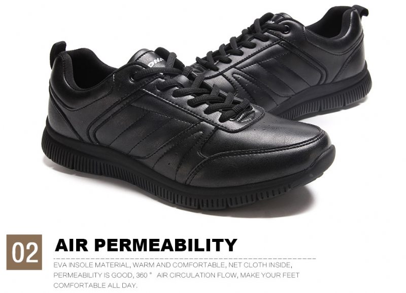 Lecer Mode Sneakers Til Mænd - Kaffe