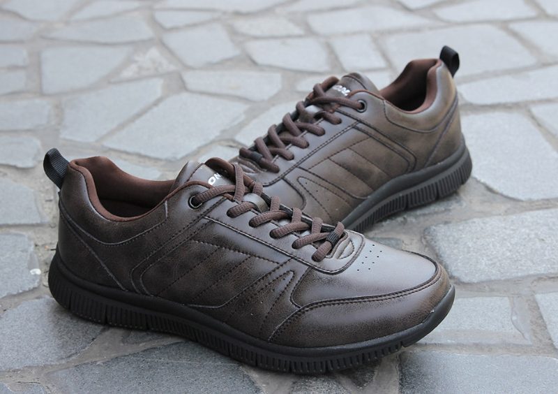 Lecer Mode Sneakers Til Mænd - Kaffe