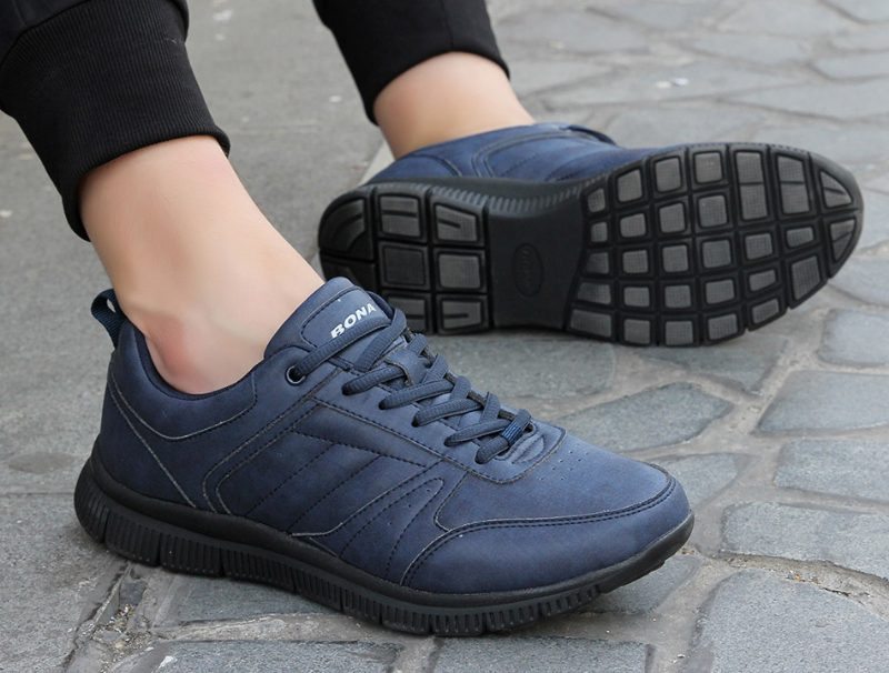 Lecer Mode Sneakers Til Mænd - Kaffe