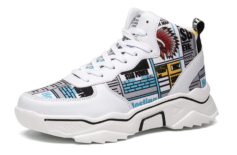 Lecer Mode Sneakers Til Mænd - Hvid