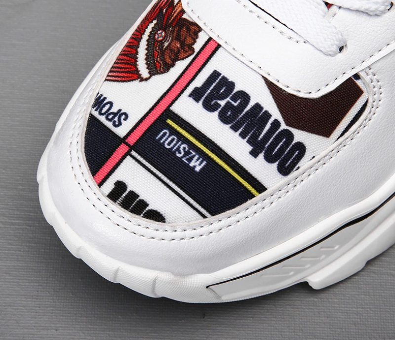 Lecer Mode Sneakers Til Mænd - Hvid