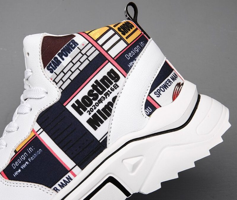Lecer Mode Sneakers Til Mænd - Hvid