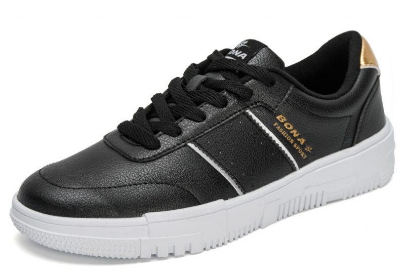 Lecester Casual Sneaker Til Mænd - Sort