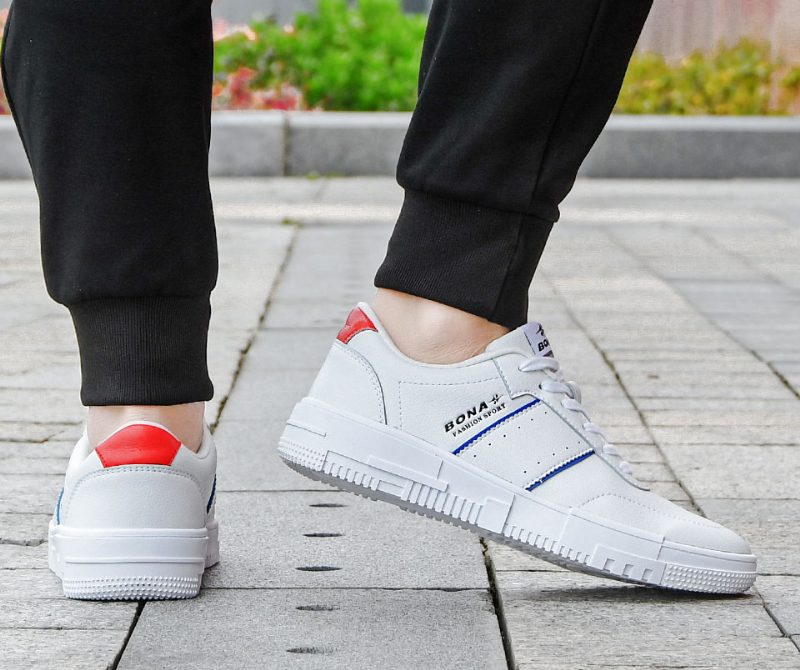 Lecester Casual Sneaker Til Mænd - Sort
