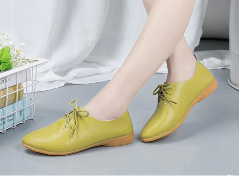 Lenin Dame Loafer Sko - Orange