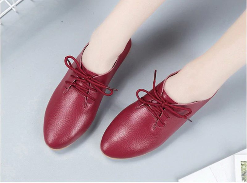 Lenin Dame Loafer Sko - Orange