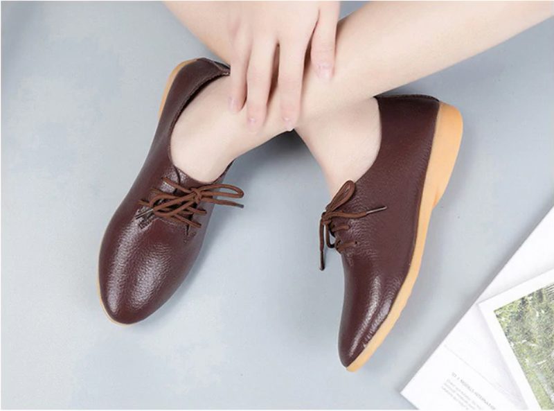 Lenin Dame Loafer Sko - Orange