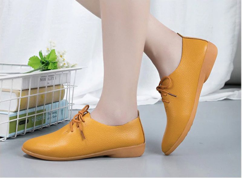 Lenin Dame Loafer Sko - Orange