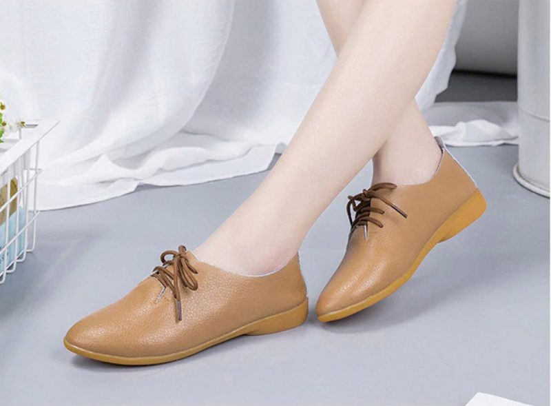 Lenin Dame Loafer Sko - Orange