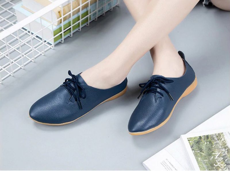 Lenin Dame Loafer Sko - Orange