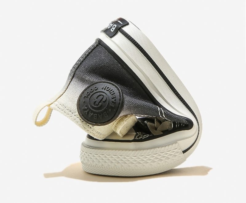 Lenn Unisex High Top Sneaker Til Børn - Sort