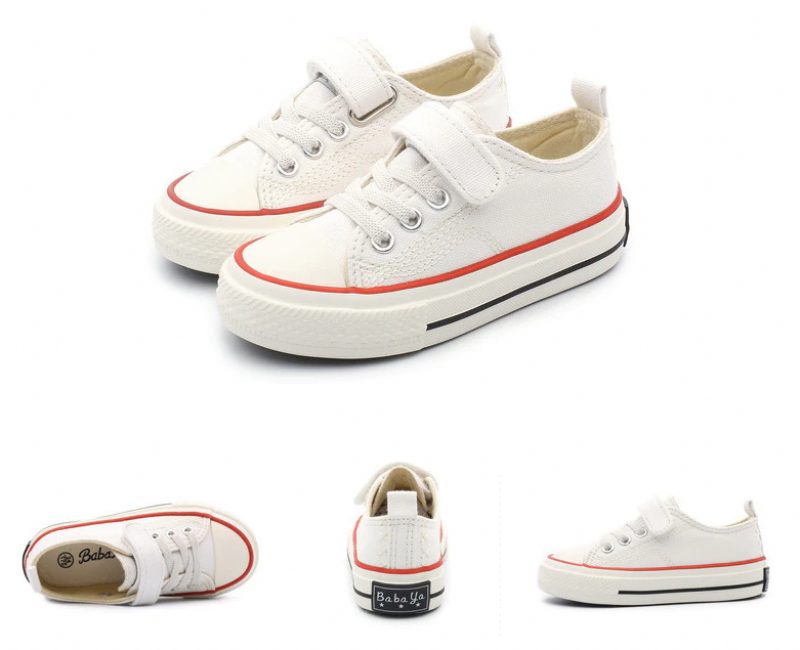 Leon Drenge Afslappet Sneaker - Hvid