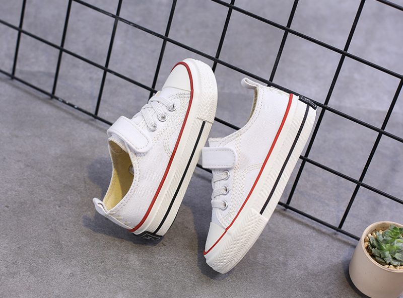Leon Drenge Afslappet Sneaker - Hvid