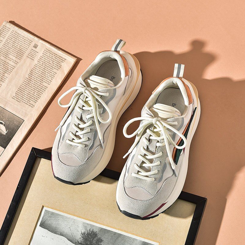 Leone Åndbar Sneaker Til Kvinder - Grå
