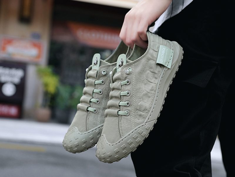 Leonidas Casual Sneaker Til Mænd - Grå