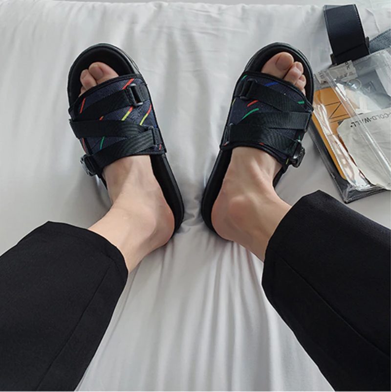 Leopoldo Sandal Til Mænd - Rød