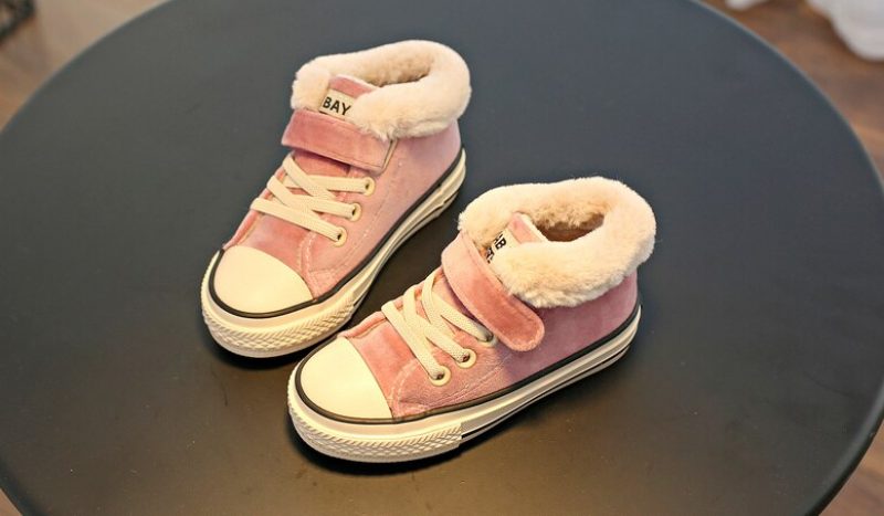 Leroy Unisex Varme Sneaker Til Børn - Sort