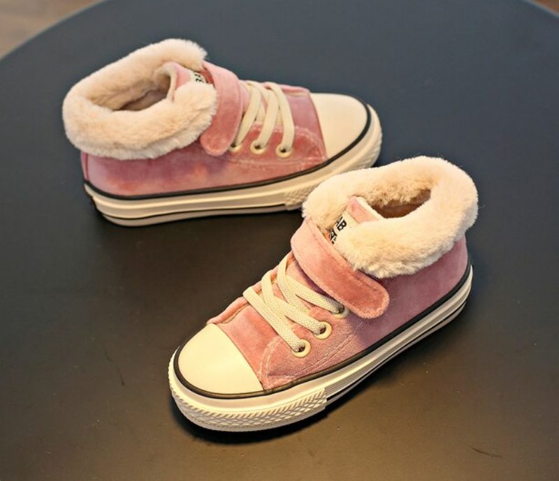 Leroy Unisex Varme Sneaker Til Børn - Sort