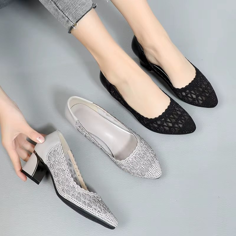 Leticia Dame Dress Pumps - Sort
