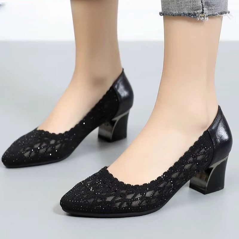 Leticia Dame Dress Pumps - Sort