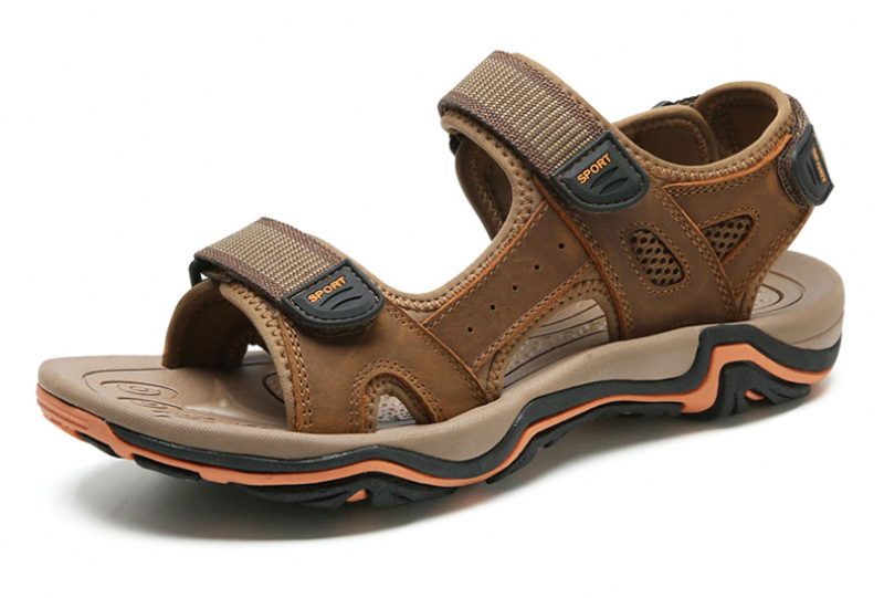 Letto Casual Sandal Til Mænd - Brun
