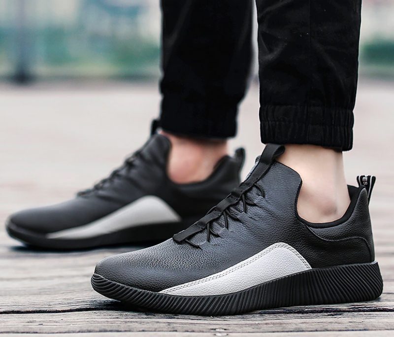 Levy Casual Sneakers Til Mænd - Sort