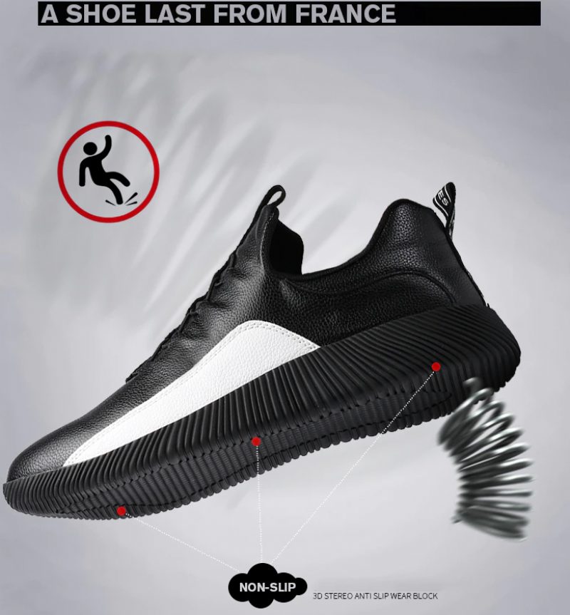 Levy Casual Sneakers Til Mænd - Sort