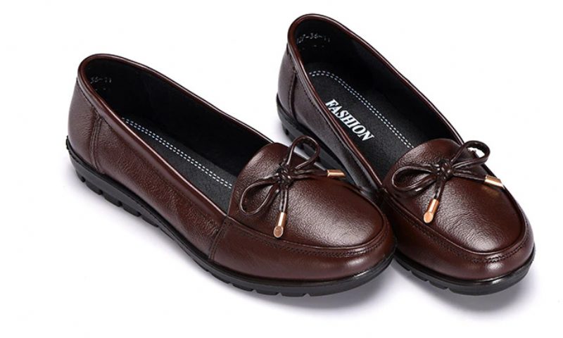 Lexie Slip-on Loafer Sko I Læder Til Kvinder - Sort