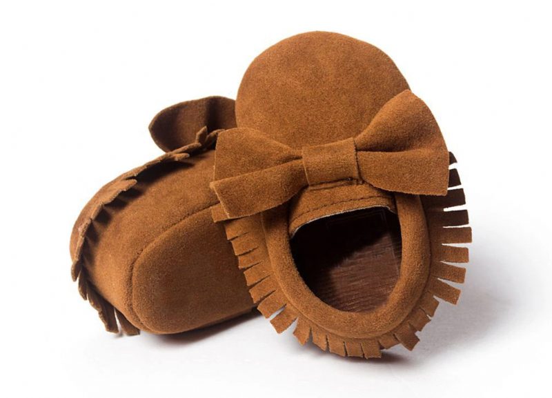 Leyla Baby Piger Loafer Casual Sko - Brun