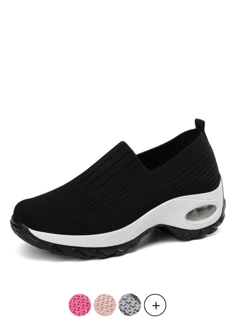 Lian Sorte Sneakers Til Kvinder