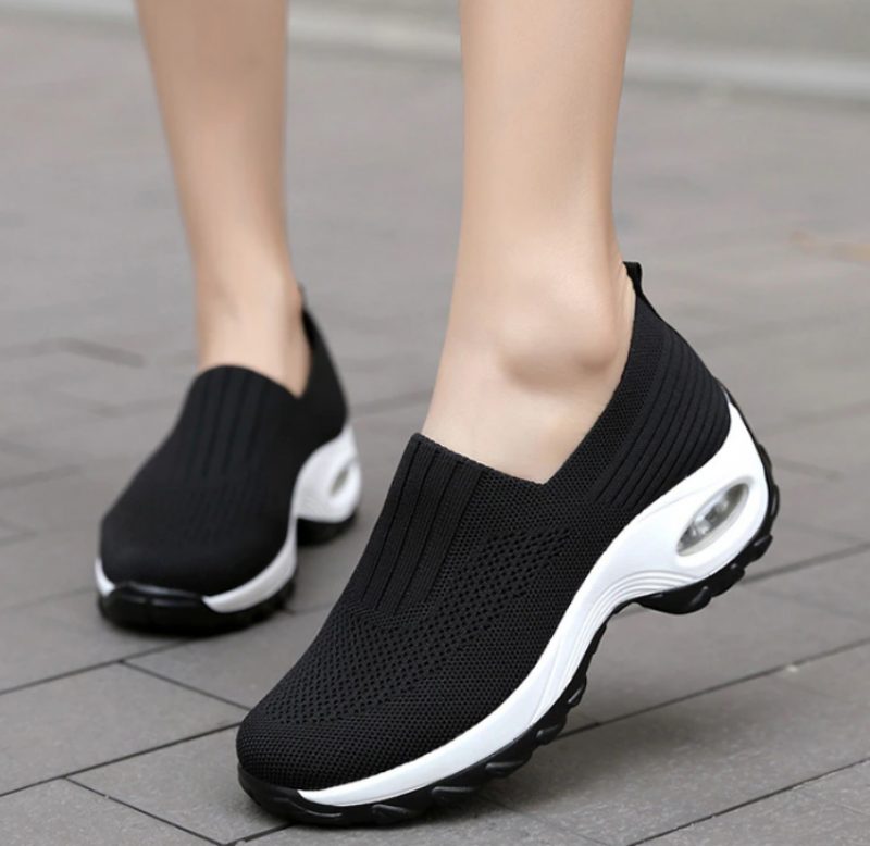 Lian Sorte Sneakers Til Kvinder - Sort