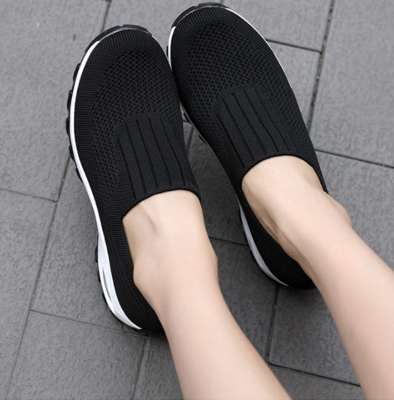 Lian Sorte Sneakers Til Kvinder - Sort
