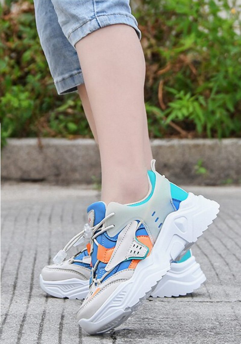Libia Unisex Modesneaker Til Børn - Blå