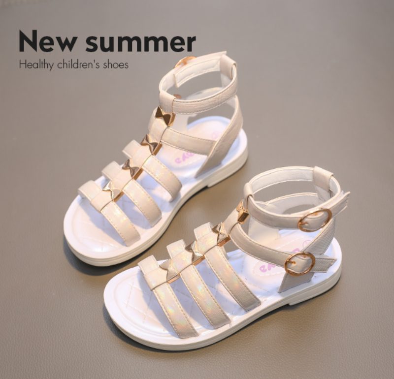 Lila Piges Gladiator Sandal - Beige