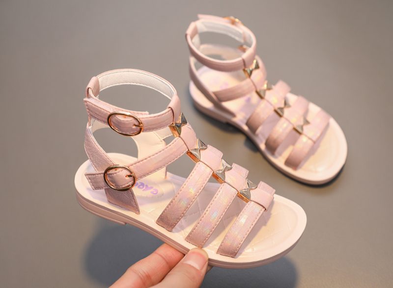 Lila Piges Gladiator Sandal - Beige