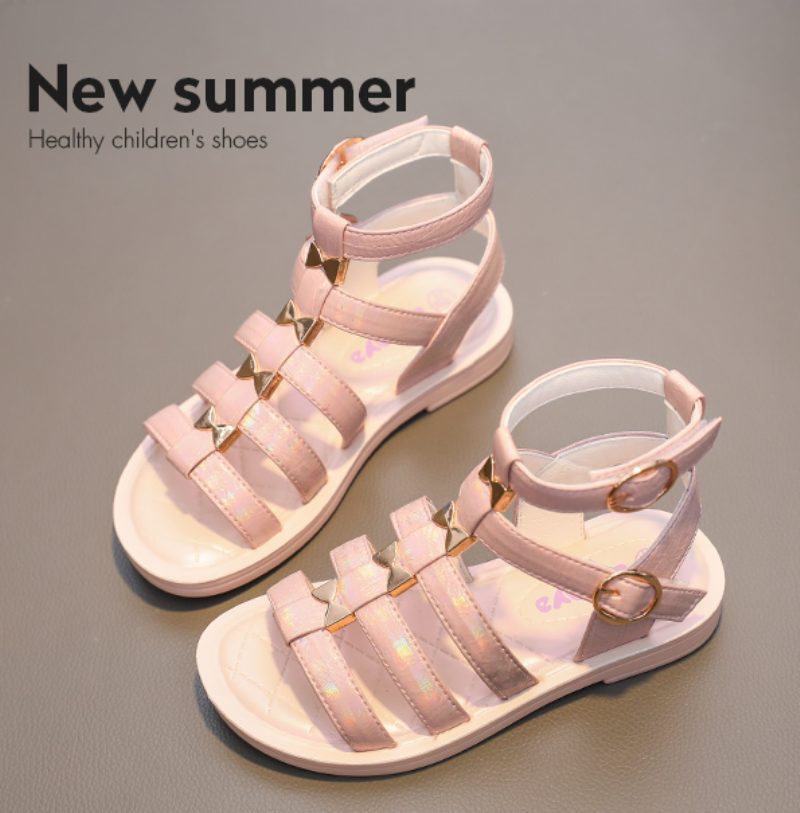 Lila Piges Gladiator Sandal - Beige
