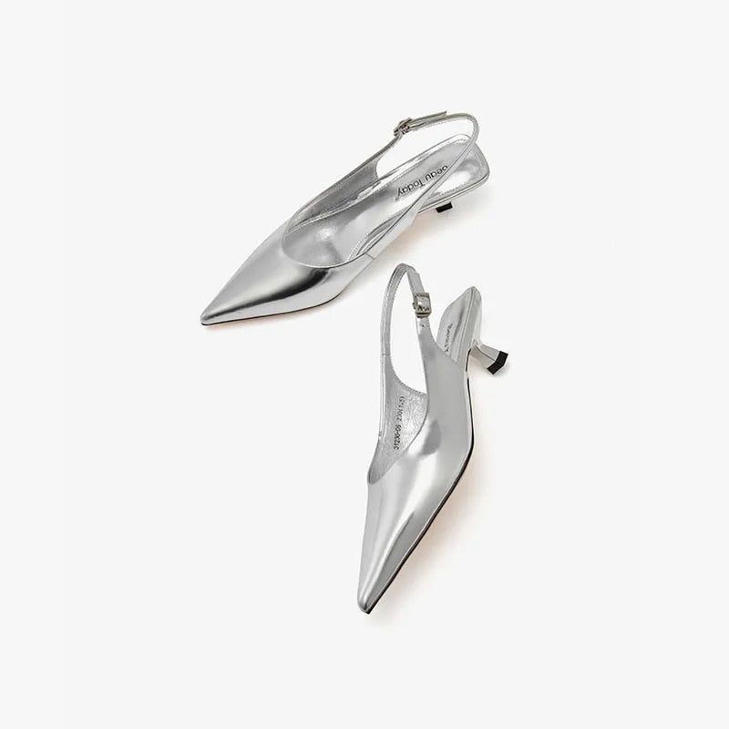 Lilah Pumps Sandal Til Kvinder - Guld