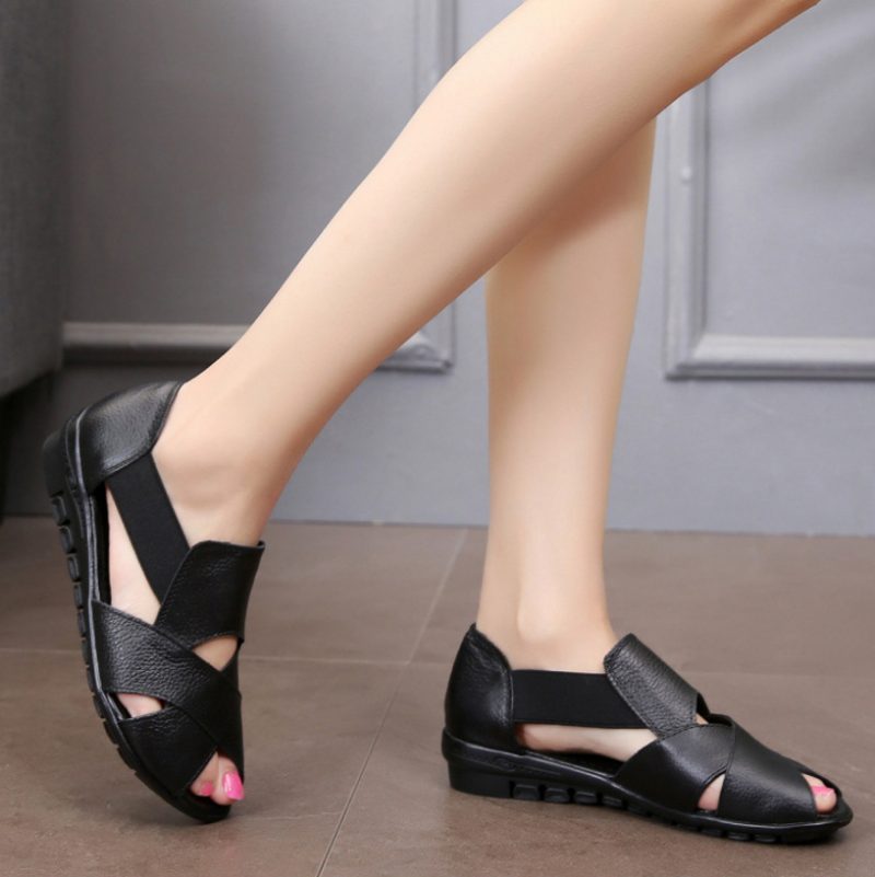 Lilia Kile Sandal Til Kvinder - Sort