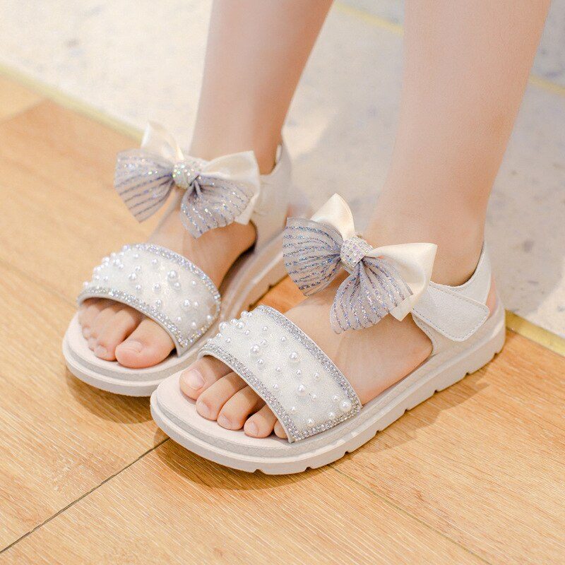 Lily Piger Casual Sandal - Hvid
