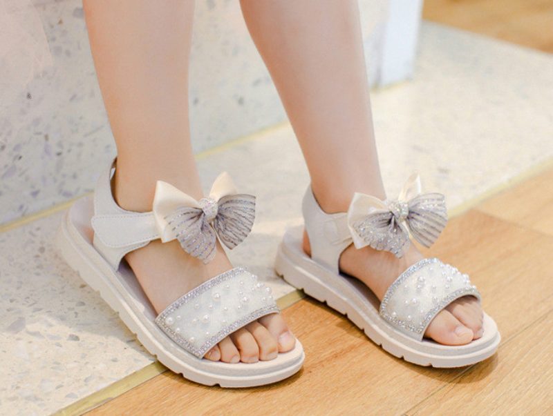 Lily Piger Casual Sandal - Hvid